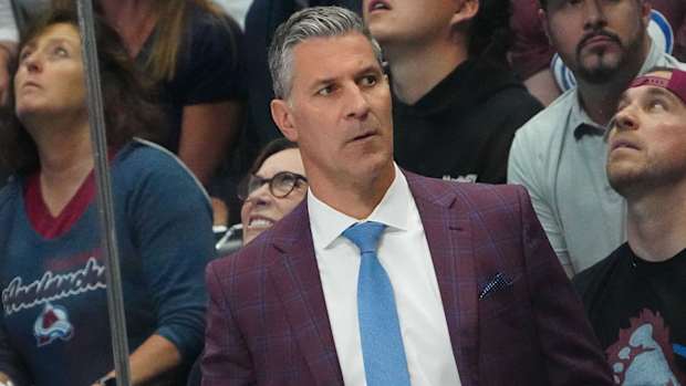 Colorado Avalanche head coach Jared Bednar